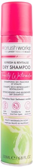 Droogshampoo brushworks Refresh & Revitalise Fruity Watermelon Dry Shampoo 200 ml