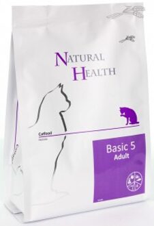 Droogvoer Kattenvoeding Natural Health Cat Basic 5 holistisch - premium