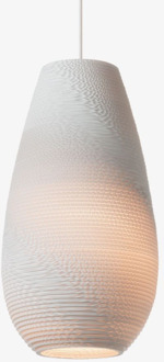 Drop 18 Hanglamp Ø 25 cm Wit