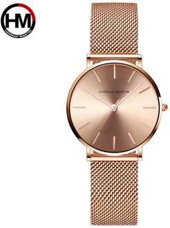 Drop shipping A++++ Quality Stainless Steel Band Japan Quartz Movement Waterproof Women Full Rose Gold Ladies Luxury Wrist Watch