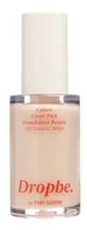 Dropbe. Colors Cover Pick Foundation Renew - 2 Colors #02 Natural Beige