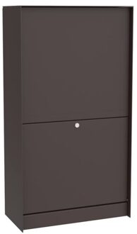 Dropbox Medium Grijsbruin RAL8019 pakketbrievenbus