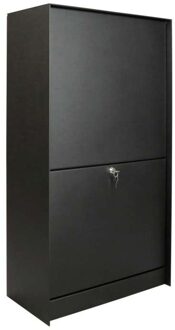 Dropbox Medium Zwart RAL9005 pakketbrievenbus