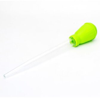 Dropper Pipette Cleaner Coral Feeder Schoonmaken Handleiding Aquarium Water Changer Bodemreinigers Draagbare Gereedschap groen / 28cm
