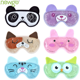 Dropship Cooling Eye Mask Reusable Beads Hot Cold Eye Mask for Therapy Soothing Visual Fatigue Remove Dark Circles Gel Eye Mask