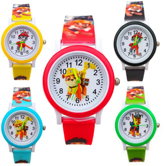 Dropshipping Cartoon Dog Children Quartz Watches Electronic Boy Wristwatch Girl Birthday Party Child Gift Clock Baby Kids Watch