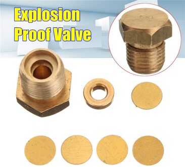 Druk Explosieveilige Ventiel Stuk Breuk Disc Voor YONG HENG 30MPa Luchtcompressor Pomp