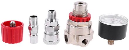 Druk Regulator Switch Valve Gauge W Mannelijke/Vrouwelijke Connector Voor Air Compressor G32C