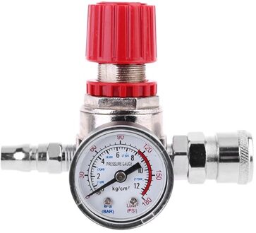 Druk Regulator Switch Valve Gauge W Mannelijke/Vrouwelijke Connector Voor Air Compressor G88A