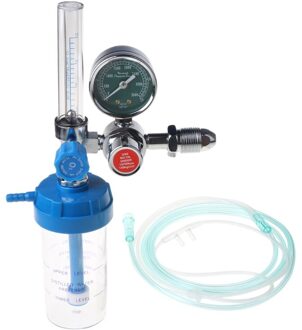 Druk Zuurstof Regulator O2 Drukregelaar Gauge Meter Flow Gauge
