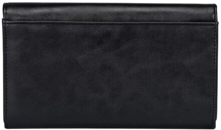 Drukknoop kelner portemonnee Zwart - One size