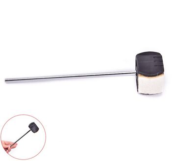 Drum Beater Vilt Hamers Bass Kick Drum Hamer Beater Vilt Pedaal Beats Voor Percussie Rvs Drummer Instrument