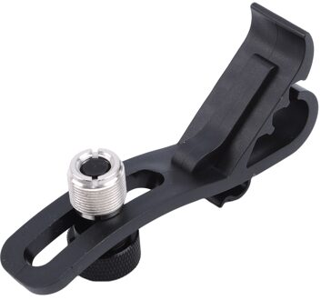 Drum Microfoon Mic Velg Klem Houder Percussie Clip Zwarte Microfoon Clip