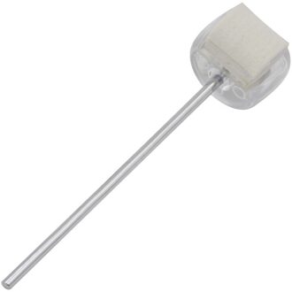 Drum Pedaal Beater Lichtgewicht Vilt Handvat Bass-Kick Drum Pedaal Beater Percussie Instrument Accessoire voor beginner wit
