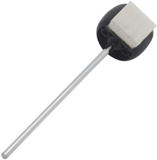 Drum Pedaal Beater Lichtgewicht Vilt Handvat Bass-Kick Drum Pedaal Beater Percussie Instrument Accessoire voor beginner zwart