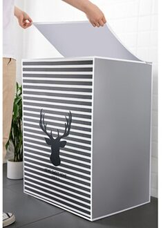 Drum Wasmachine Stofkap Schoon Waterdichte Stofkap Front Laden Wasmachine Cover Huishoudelijke Goederen Praktische A hert