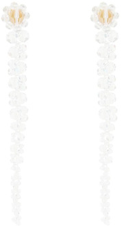 Druppel hanger oorbellen Simone Rocha , White , Dames - ONE Size