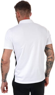 Dry Academy 18 SS Polo Heren Sportpolo - Maat S  - Mannen - wit/zwart