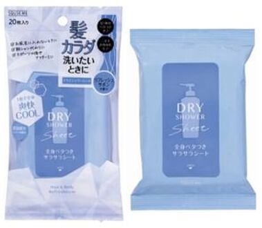 Dry Shower Sheet Refresh Savon - 20 Sheets