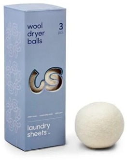 Dryer Sheets Laundry Sheets Wool Dryer Balls 3 st