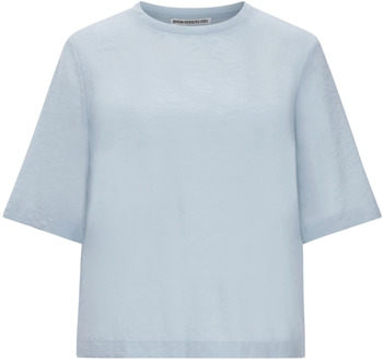 DRYKORN Diedra Blouse Shirt 3/4 Mouw Drykorn , Blue , Dames