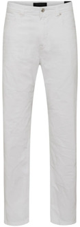 DRYKORN Heren Witte Straight Jeans 260153 SIT 10 Drykorn , White , Heren - W33 L32,W29 L32,W32 L34,W34 L32,W33 L34,W30 L32