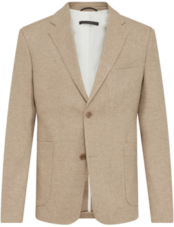 DRYKORN Herenjasje van wolmix, beige Drykorn , Brown , Heren - L