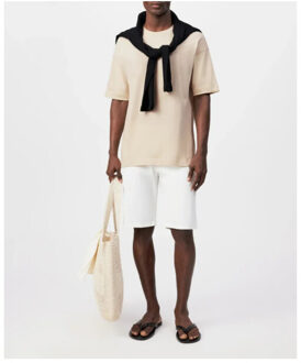 DRYKORN Kayro t-shirts 520173 kayro - maat L Beige