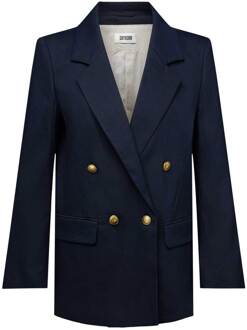 DRYKORN Linnen blend blazer Hadlow  donkerblauw - XS,S,M,L,