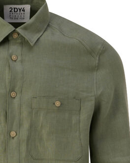 DRYKORN Nowen overhemd met lange mouwen Groen