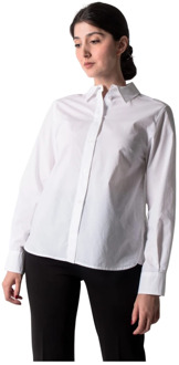 DRYKORN Sanah Witte Blouse - Maat 34 Drykorn , White , Dames - XS