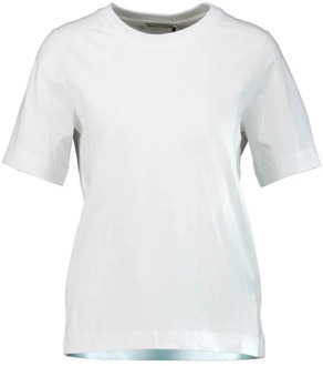 DRYKORN Slim Fit Wit Kirani T-Shirt Drykorn , White , Dames - L,S,Xs