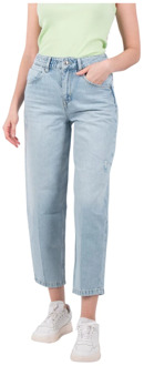 DRYKORN Stijlvolle Straight Jeans voor vrouwen Drykorn , Blue , Dames - W27 L34,W29 L34
