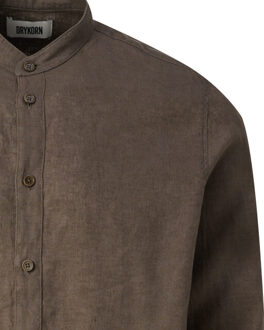 DRYKORN Taloc overhemd met lange mouwen - maat L Groen