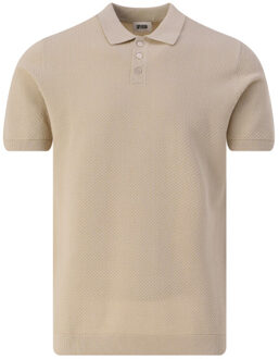 DRYKORN Triton polo met korte mouwen Bruin - L