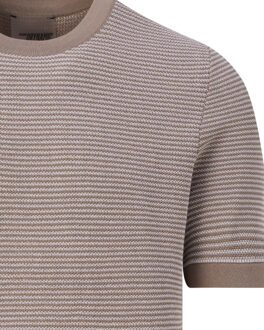 DRYKORN Valentin t-shirt met korte mouwen - maat XL Bruin