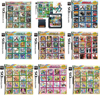 DS 3DS NDSi DSi NDS NDSL NEW Lite Game Card DS Game Card 280 Pokemon Collection Pokemon Gold Colorful Version English Language