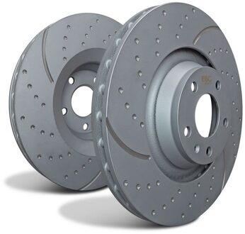 Ds EBC Remschijf gegroefd GD2325 GD2325