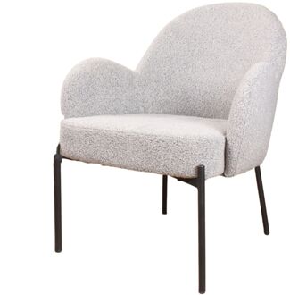 DS4U Elza fauteuil boucle grijs