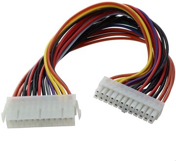 Dsha 29.5Cm Computer Psu Atx 24 Pin Man-vrouw Extension Power Kabel