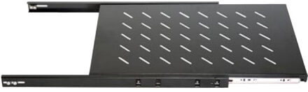 DSI 1U Uitschuifbaar legbord voor 600 mm diepe serverkasten - DS-UH60 Inlegrooster
