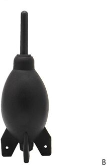 Dslr Camera Lens Rubber Air Dust Blower Pomp Cleaner Duster Schoonmaak Tool Rocket I3W4 zwart