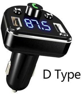 DSMOTEK Draadloze Auto FM Tansmitter Bluetooth 4.2 Handsfree Car Kit MP3 Speler Dual USB Telefoon Opladen DC 12V FM Modulator D Upgraded