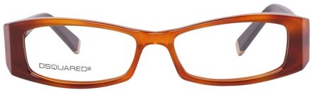 Dsquared2 5020 51 Rechthoekige Bril Bruin - One Size