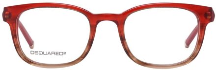 Dsquared2 5051 Bril Rode Monturen Bruin