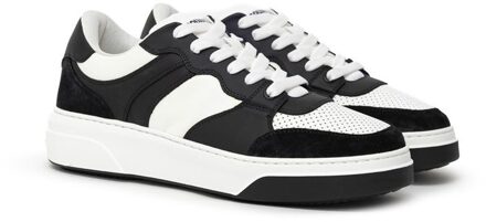 Dsquared2 551 Sneakers Leer Casual Zwart