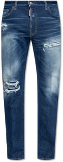Dsquared2 ‘642’ jeans Dsquared2 , Blue , Heren - 2Xl,Xl,L,M,S,Xs,3Xl