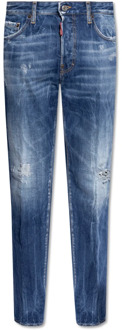 Dsquared2 642 jeans Dsquared2 , Blue , Heren - 2Xl,Xl,L,M,S,Xs