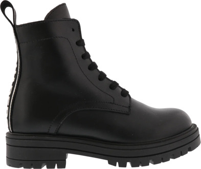 Dsquared2 Ankle Boot Lace Up Logo Kids  maat 29 Zwart
