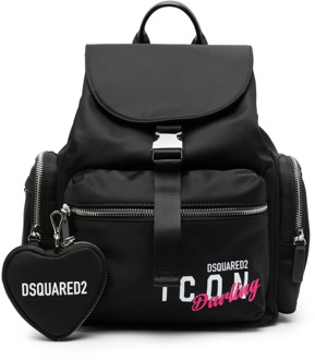 Dsquared2 Backpacks Dsquared2 , Black , Dames - ONE Size